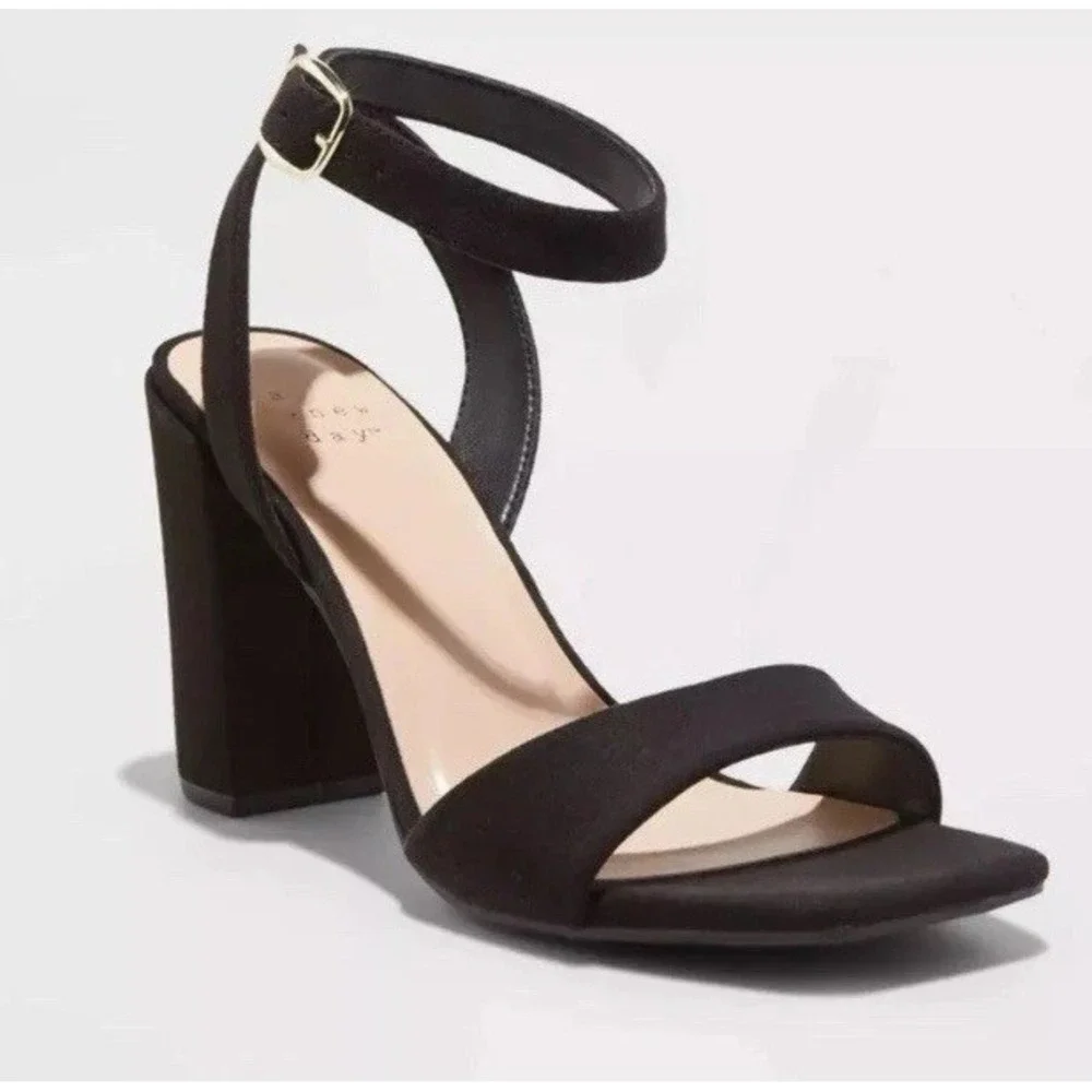 NEW A New Day Women's‎ Sal Heels - Size 8.5 Black Heels